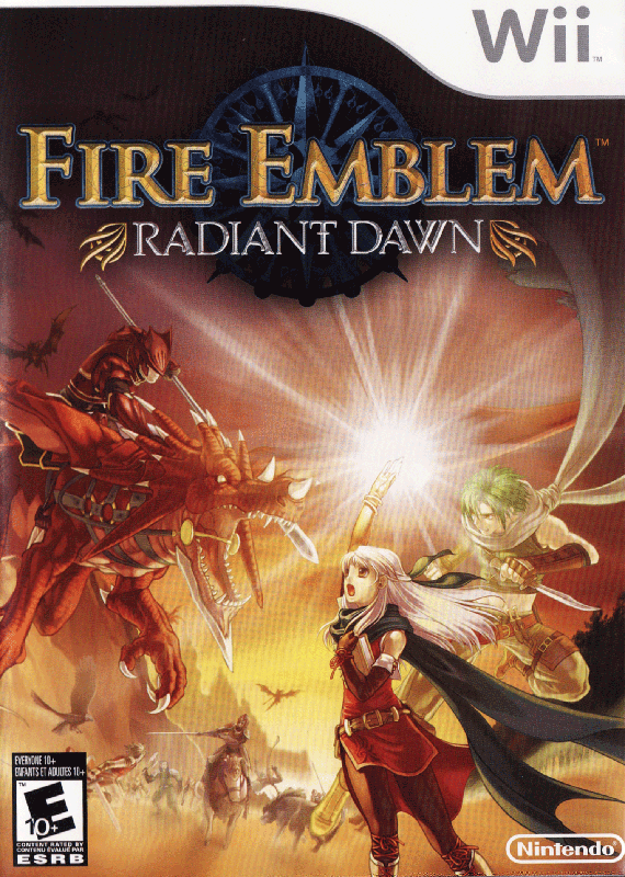 Fire Emblem Radiant Dawn box art for Wii